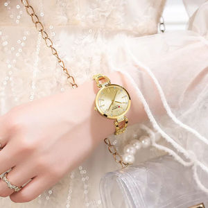 Montre à quartz pour femme CURREN 9092, cadran serti de strass, bracelet en acier inoxydable, élégante et tendance, idéale pour les fêtes, le bureau ou comme cadeau. - Product Image 4