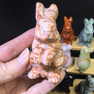 Cristal Energético de Bajo Precio para Sanación, Meditación Espiritual, Material Mixto, Conejo para Adorno - Product Image 2