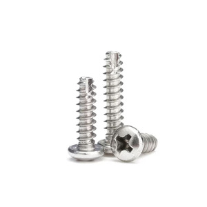 201 Stainless Steel Phillips Head Round Head Self Tapping Screws M1.7 M2 M3 M4 M5 For Metal Construction - Product Image 3