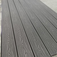Plancher en composite imperméable, plancher en bois composite, plancher en WPC, bois composite