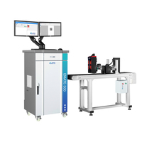 Machine d'impression d'emballages en boîte couleur, imprimante jet d'encre UV CMYK quatre couleurs PIJ, codage industriel pour emballages en carton et papier