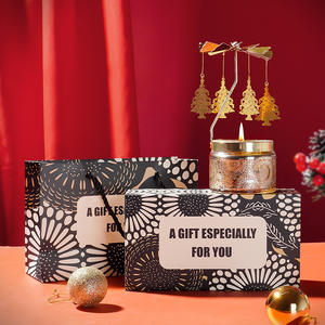 Juego de Caja de Regalo con Portavelas Giratorio de Aromaterapia Hecho a Mano 2026, Velas Aromáticas de Soya para Decoración Navideña del Hogar - Product Image 5