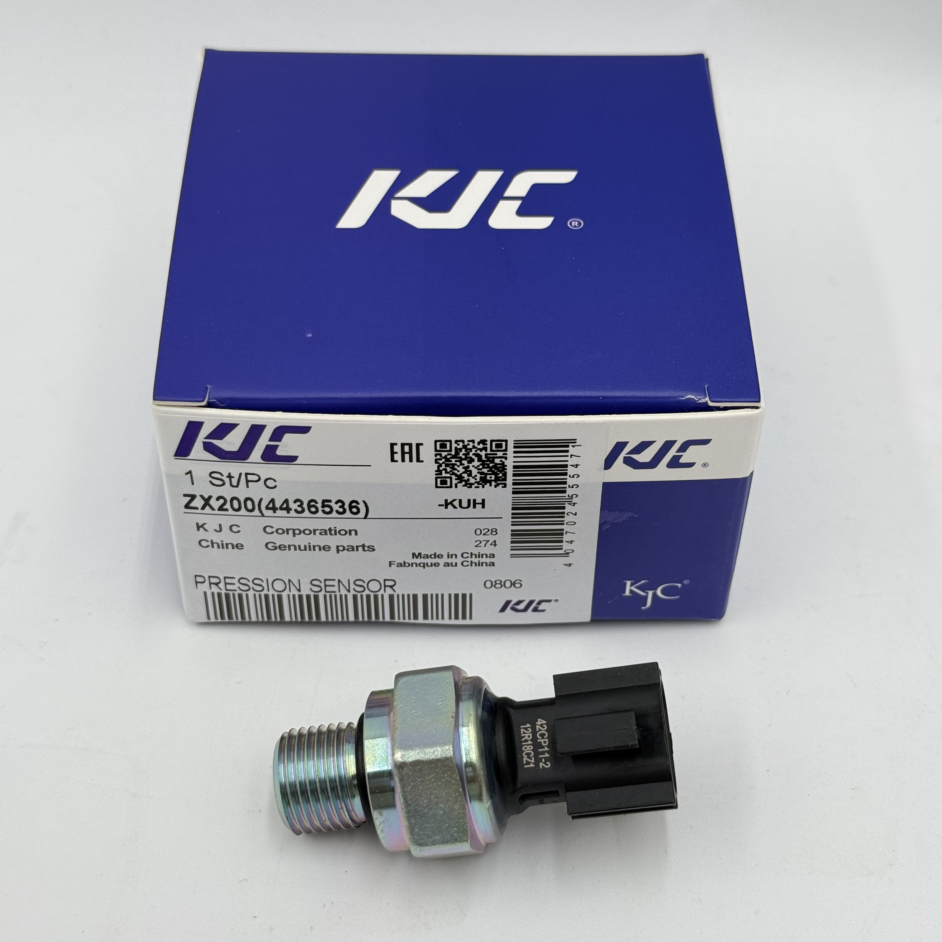 KJC Hydraulic Pump Pressure Sensor 4436536 for Hitachi ZX200 ZX210