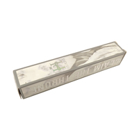 Boîte d'emballage cosmétique pliable personnalisée en papier avec impression holographique et logo estampé à chaud pour huile à lèvres et gloss
