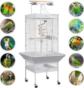 Am-Azon Hot Koop Grote Kooien Vogelkooi Volières Voor Vogels Buitenshuis Papegaaienkooi Huis Vogel Buiten Volière - Product Image 6