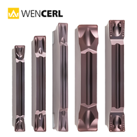 WENCERL MGGN MGMN 150 200 250 300 400 500 Einstechplatten aus Vollhartmetall, Drehwerkzeug für MGEHR Werkzeughalter