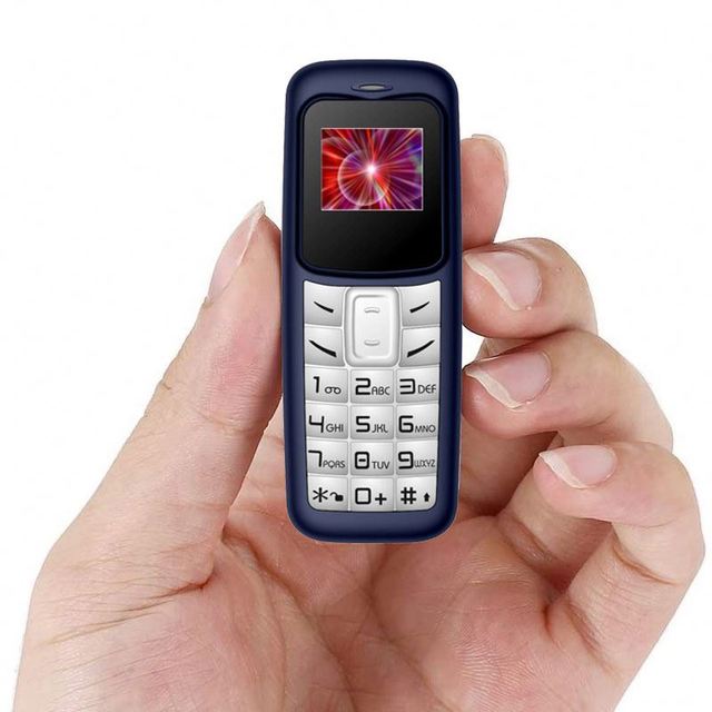 Hot Sale BM30 Mini Mobile Phone Super Slim Bar Design Colored Screen Display Mocor OS 32MB RAM Nano SIM Supports Spanish German