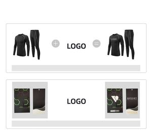 Vêtements de sport pour hommes vêtements moulants pantalons moulants élastiques et confortables - Product Image 2