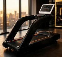 Caminadora Eléctrica Comercial para Oficina, Hogar y Gimnasio, con Pantalla LCD, Inclinación Ajustable, para Ejercicios Cardiovasculares