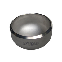Bouchon de tuyau EN 10253 en acier au carbone A420 WPL6, bouchon d'extrémité de tuyau basse température DN15-DN1200