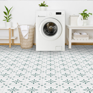 Revêtement de <span class=keywords><strong>sol</strong></span> en vinyle PVC imperméable, <span class=keywords><strong>autocollant</strong></span> imitation <span class=keywords><strong>carrelage</strong></span>, épaissi, antidérapant, auto-adhésif pour la rénovation des bureaux et des salles de bain - Product Image 1