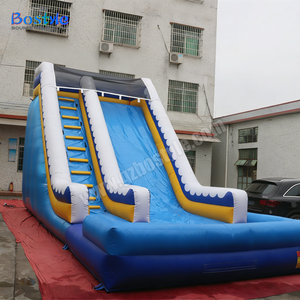 Tobogán Acuático Inflable de PVC de Grado Comercial con Doble Carril y Piscina, Tobogán Acuático Inflable Grande para Niños, Ideal para Fiestas en el Patio Trasero - Product Image 3