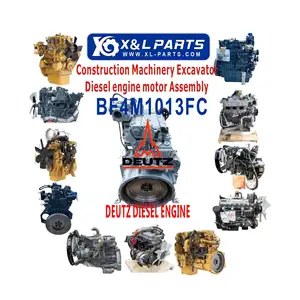 Pour moteur DIESEL DEUTZ X & L-PARTS 160HP chine Dalian licence 1013 série 4 cylindres refroidi à l'eau moteur Diesel BF4M1013EC