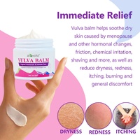 Baume naturel pour la vulve Chinaherbs, crème hydratante Yoni, sans œstrogène, sans parabène, resserrement vaginal pour le soutien de la ménopause