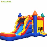 Toboggan gonflable combiné durable pour enfants, centre de divertissement gonflable, parc gonflable