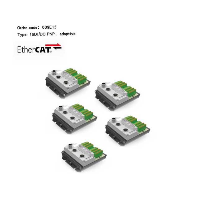 New FAS EtherCAT Communication Module 009E13 Industrial Ethernet IO-Link Master Station IP67 Fieldbus PLC Controllers 16 I/O