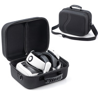 Sac de rangement bandoulière pour casque Meta 3/3S Elite, compatible, en EVA, avec fermeture éclair, grande capacité, étanche et portable