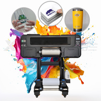 Imprimante jet d'encre UV à rouleaux X-Roland Procolored automatique à deux têtes I1600, 30 cm A3, pour film flexible AB, nouvelle