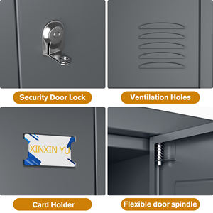 Palestra armadietto in ferro acciaio personale in metallo armadietti scuola di stoccaggio in metallo acciaio metallo Loker 18 Pintu Roperos Armario - Product Image 4