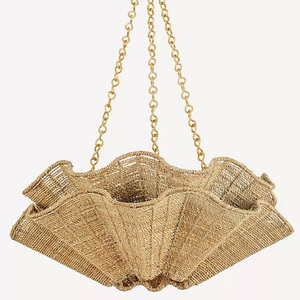 Grote Nordic Rotan Hanger Kroonluchter Handgeweven Jute En Bamboe Lamp Voor Hotel Lobby Woonkamer Restaurant Decoratie - Product Image 3