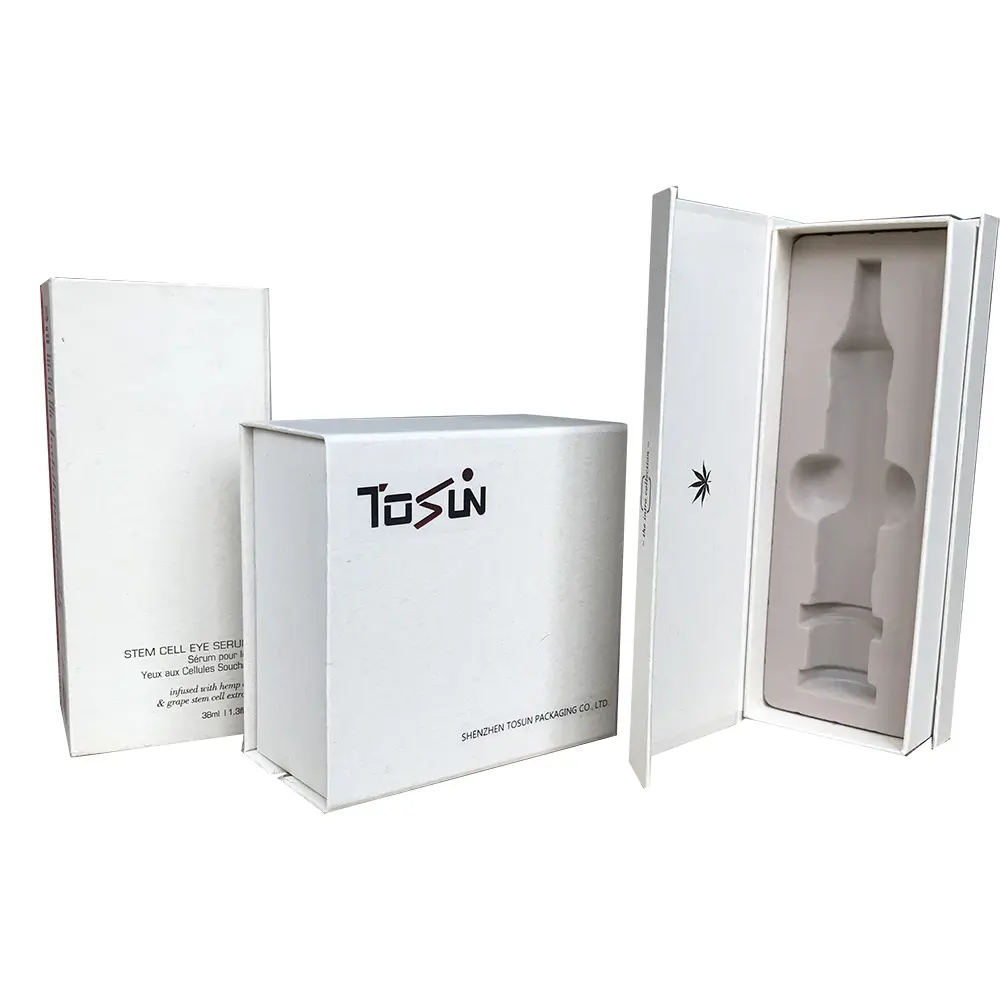 TOSUN कस्टम कॉस्मेटिक बॉक्स मुद्रण सुरुचिपूर्ण त्वचा की देखभाल पैकेजिंग आवश्यक <span class=keywords><strong>तेल</strong></span> पैकिंग मेकअप पैकेज लोशन बॉक्स