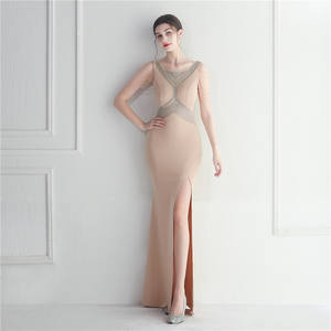 19952 #   水钻礼服 舞会晚宴长款晚礼服 舞会礼服 - Product Image 3