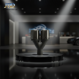 Prix d'usine JTLD, embout d'échappement double en acier inoxydable poli style <span class=keywords><strong>Remus</strong></span> avec garantie, ajustement universel - Product Image 4