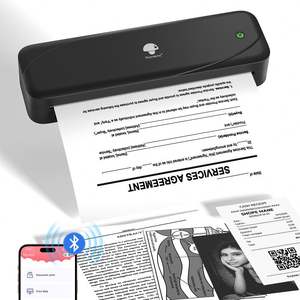 Impresoras portátiles Phomemo, impresoras térmicas <span class=keywords><strong>de</strong></span> dientes azules, impresoras <span class=keywords><strong>de</strong></span> tamaño A4, máquina <span class=keywords><strong>de</strong></span> impresión A4 para el hogar/oficina/negocios/tatuaje - Product Image 4