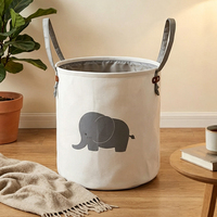 Panier de rangement pliable en tissu, corbeille à linge pliable, bac organisateur pour auberges, vente en gros pour supermarchés