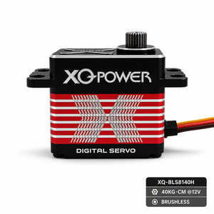 Servomoteur de direction pour <span class=keywords><strong>hélicoptère</strong></span> RC XQ-BLS8140H 40kg Brushless Numérique Étanche Haute Tension Engrenage en Acier Inoxydable Aluminium CNC 12V - Product Image 4