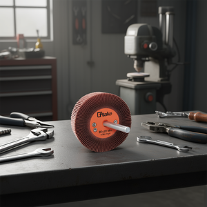 Disco Abrasivo de Láminas Ttake 80x20 mm, Eje de 6 mm, Grano 180 para Pulir - Product Image 3