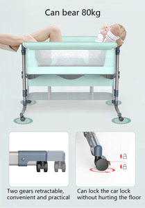 <span class=keywords><strong>Lit</strong></span> <span class=keywords><strong>de</strong></span> bébé moderne pour nouveau-né, berceau portable à placer près du <span class=keywords><strong>lit</strong></span>, berceau pliable, <span class=keywords><strong>lit</strong></span> à bascule pour bébé - Product Image 5