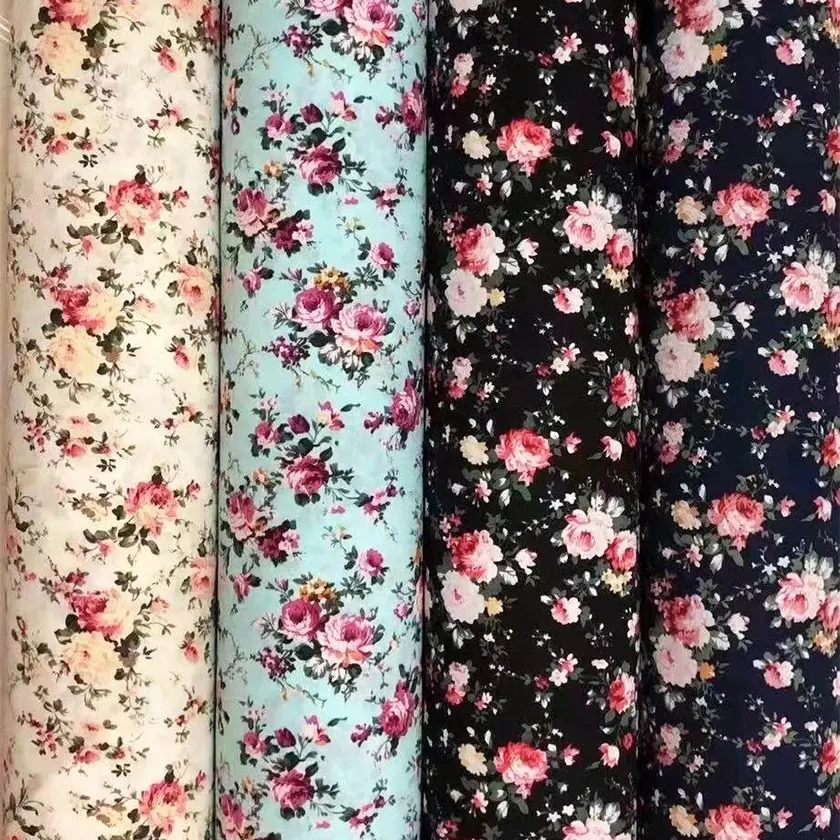 Zhejiang-tela de popelina 100% algodón, tejido Jacquard estampado, alta calidad, superventas, ropa de vestir, mujeres y niñas, venta al por mayor