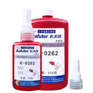 Kafuter K-0262 red anaerob penyegel loker benang perekat kekuatan tinggi