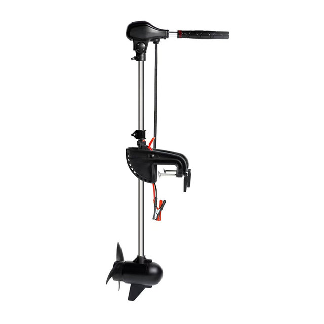 Quick Delivery Clamp Bracket Mounted Trolling Electric Outboard Motor 420W DC12V with LED Battery Indicator for Kayak,fish Boat