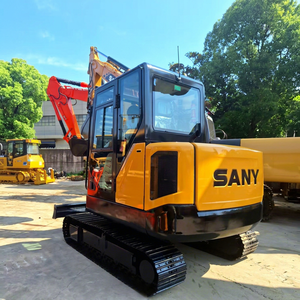 Excavadora Sany Fabricada en China, Modelo Sany 55, Mini Excavadora Usada de 5 Toneladas con Alta Calidad y Bajo Número de Horas - Product Image 1