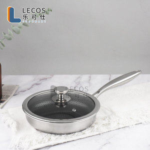 Lecos <span class=keywords><strong>2025</strong></span> Chất lượng cao đồ dùng nhà bếp cảm ứng tổ ong Frying Pan Cooking Pot <span class=keywords><strong>sets</strong></span> đồ nấu nướng không dính Cookware Set - Product Image 4