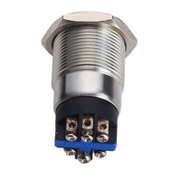 ONPOW 19mm bouton poussoir fournisseur LAS1GQ-11D/L/S