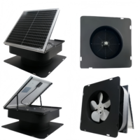 Vente en gros d'usine de ventilateur de ventilation de toit de grenier à énergie solaire