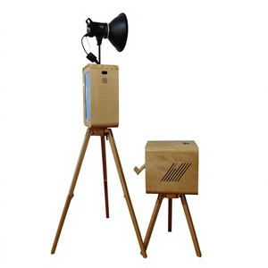 Photomaton à écran tactile <span class=keywords><strong>de</strong></span> 18,5 pouces en bois, double face, avec iPad et appareil photo reflex numérique, impression instantanée, <span class=keywords><strong>pour</strong></span> <span class=keywords><strong>location</strong></span> d'événements <span class=keywords><strong>de</strong></span> <span class=keywords><strong>mariage</strong></span> - Product Image 3
