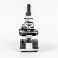 Compound Monocular Microscope 40X-2000X for Adults Kids Students School Laboratory Home Education with Slides Set