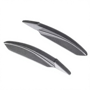 Kit de garniture de spoiler avant en fibre de carbone sèche de haute qualité, style Ferrari F8, parfait pour le pare-chocs avant, kit d'airage 985862851 - Product Image 2