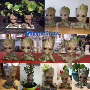 <span class=keywords><strong>Maceta</strong></span> con Figura de Baby <span class=keywords><strong>Groot</strong></span>, Modelo de Hombre Árbol, Lindo Juguete, Portalápices, <span class=keywords><strong>Maceta</strong></span> de Jardín, Regalo de Navidad, Dropshipping - Product Image 4