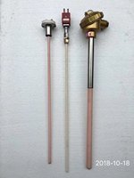 Sensor Termokopel Platinum Rhodium Tipe S R Suhu Tinggi 0-1600C IP67 OEM/ODM untuk Tungku Listrik Baja Tahan Karat
