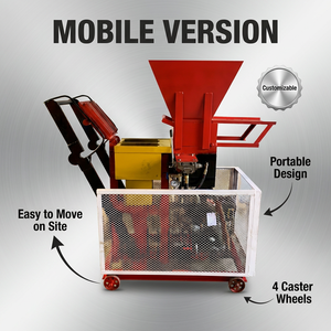 <span class=keywords><strong>Machine</strong></span> <span class=keywords><strong>à</strong></span> Briques en Terre Cuite Interbloquées Version Diesel/Moteur avec Composant Moteur Principal pour <span class=keywords><strong>la</strong></span> Fabrication de Briques de Pavage Type <span class=keywords><strong>Lego</strong></span> - Product Image 5