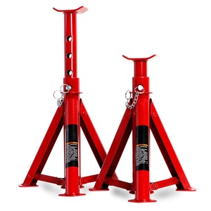 ขาตั้งยกรถแบบพับได้คุณภาพสูง สีแดง สำหรับซ่อมบำรุงรถยนต์ แบบ 3 ขา รับน้ำหนักได้ 2 ตัน ขายส่ง - Product Image 6