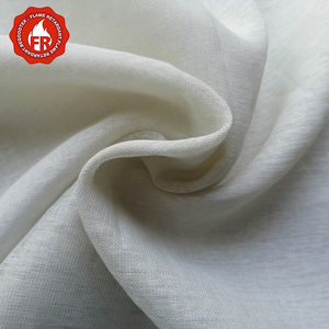 가정용 섬유 장식용 난연성 100% 폴리 에스테르 Voile 얇은 명주 그물 직물 - Product Image 3