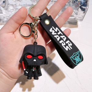 Penjualan laris baru gantungan kunci StarWars Mandalorians sekitar bayi Yodas Stormtroopers gantungan kunci liontin