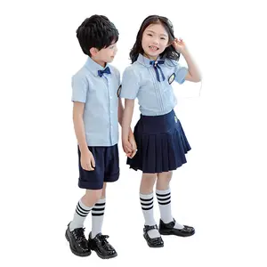 In Stock Fabrics Primary Design Tracksuit Skirt Uniform School Girl