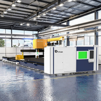 Machine de découpe laser à portique 1500W à couvercle de protection contrôlé PID avec source laser Raycus/Max/IPG